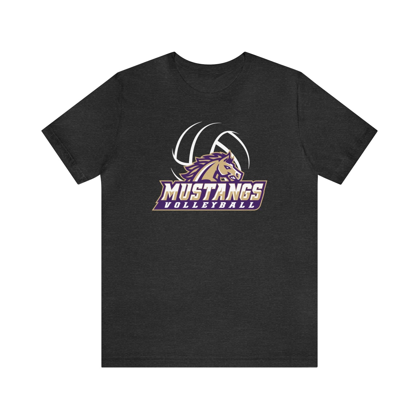 Mustangs Athletics Volleyball Unisex Jersey Short Sleeve Tee VOLLEYBALL ELEM