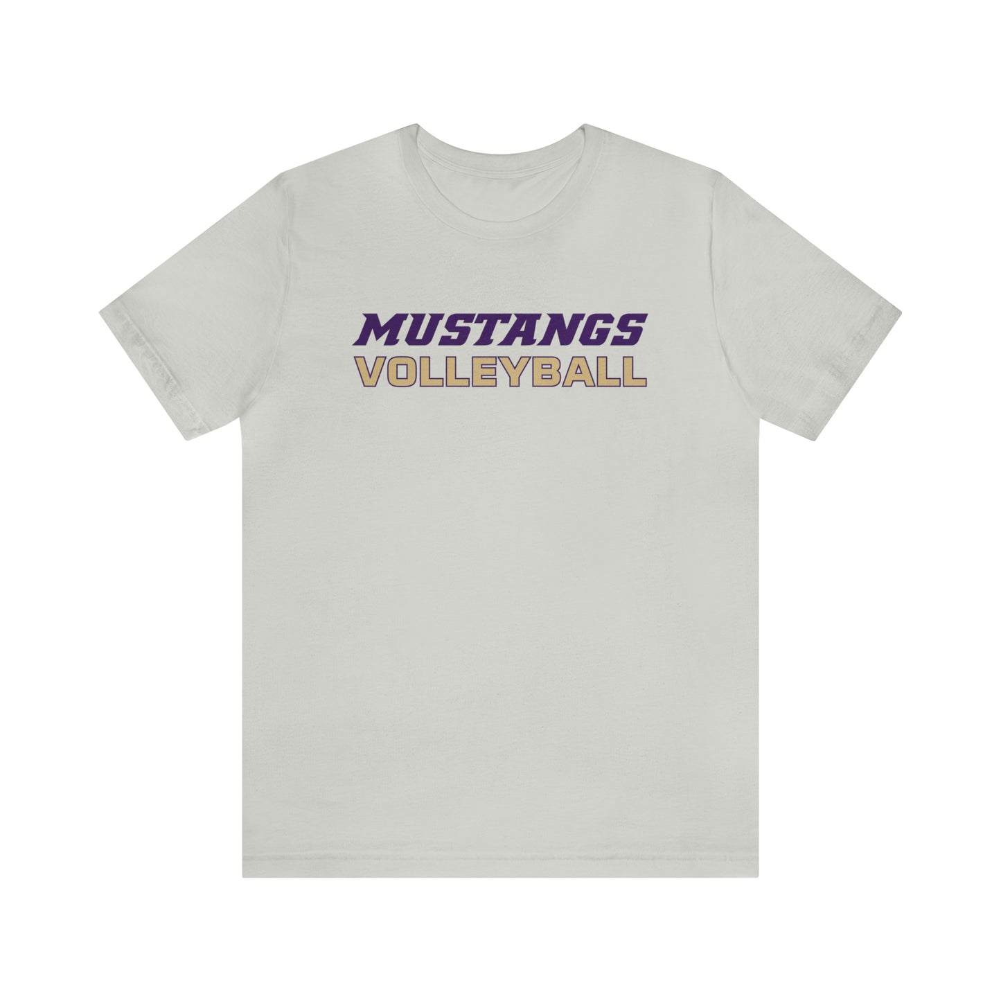 Mustangs Volleyball Simple Unisex Jersey Short Sleeve Tee VOLLEYBALL HS