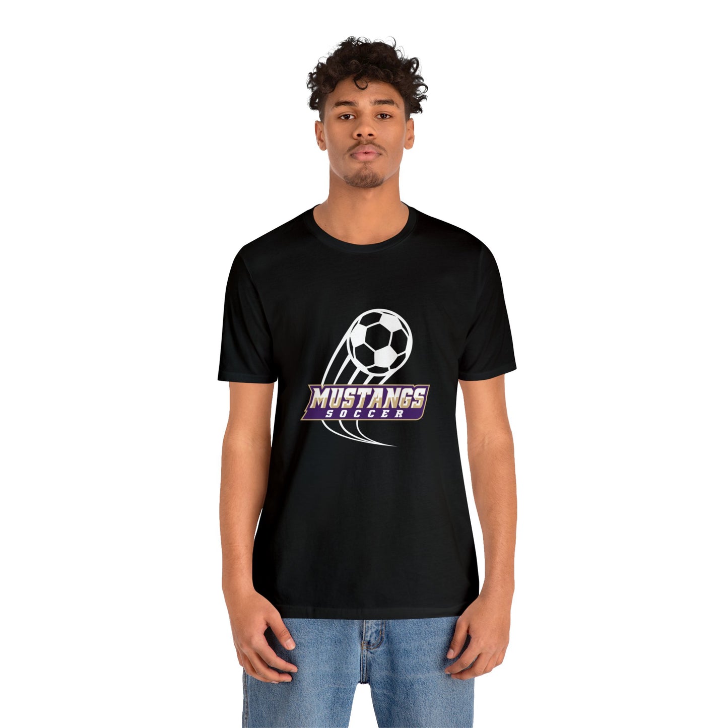 Mustangs Athletics Soccer Unisex Soft Shirt SOCCER HS