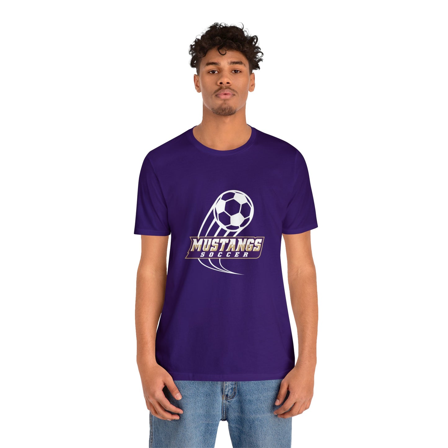 Mustangs Athletics Soccer Unisex Soft Shirt SOCCER HS