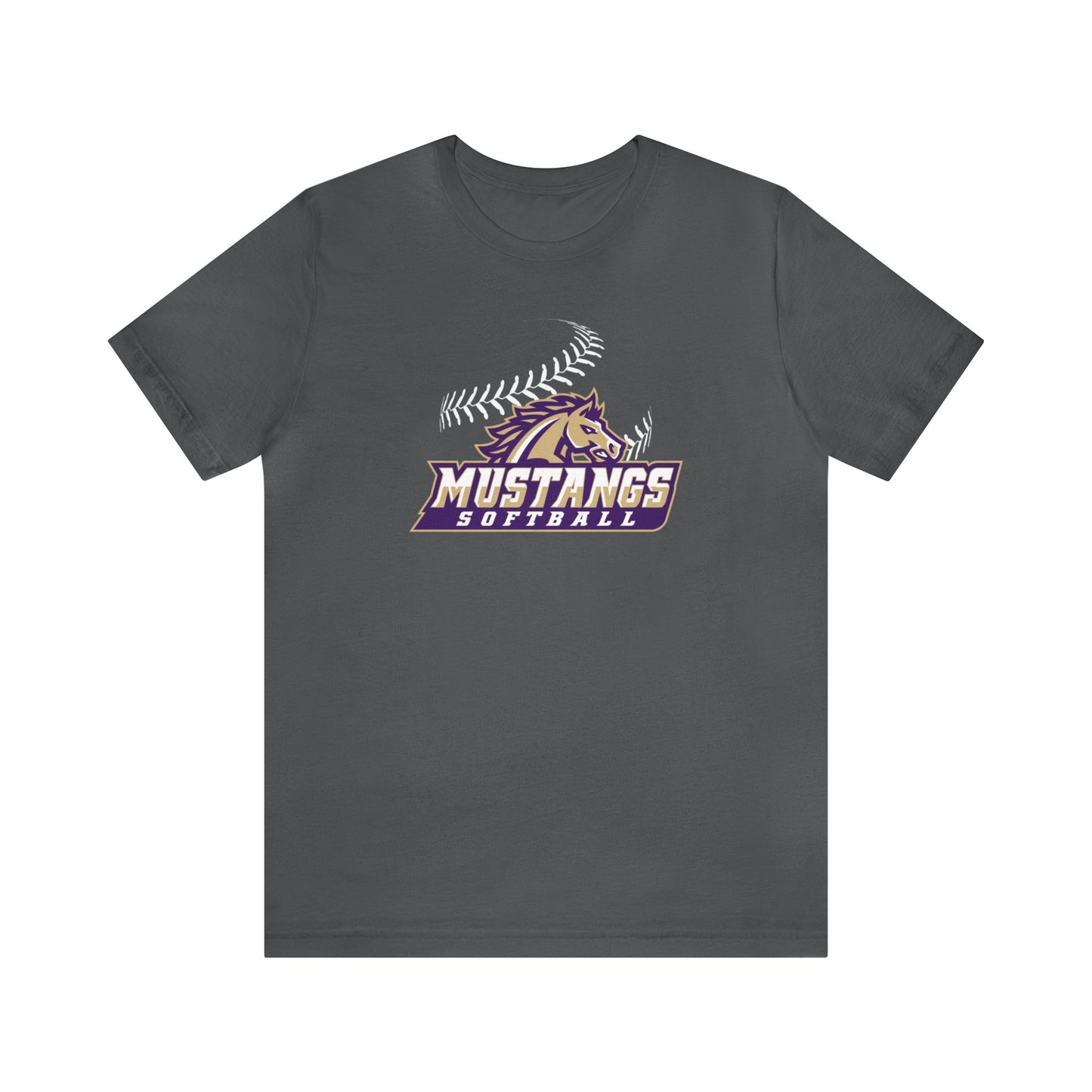 Mustangs Atheltics Softball Unisex Soft Shirt SOFTBALL HS