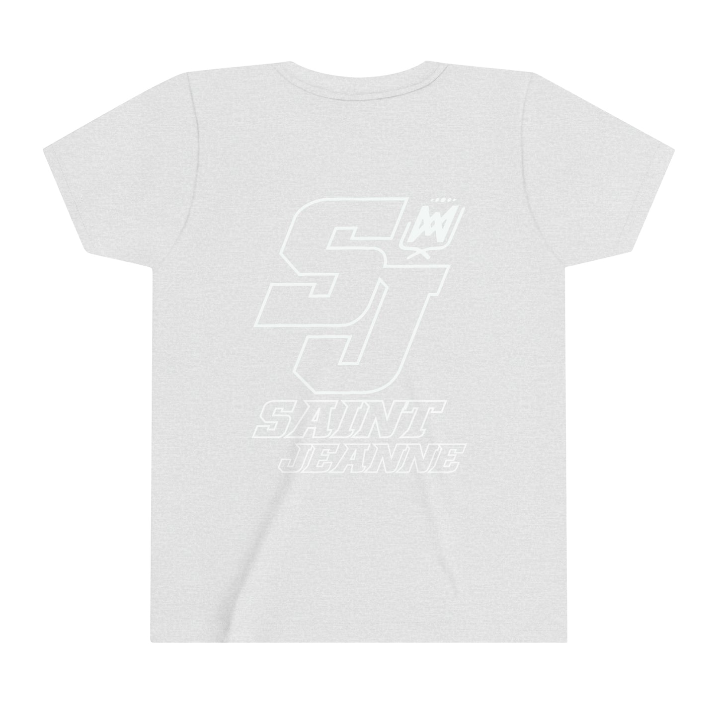 YOUTH Outline Front and Back Short Sleeve Tee SPIRIT