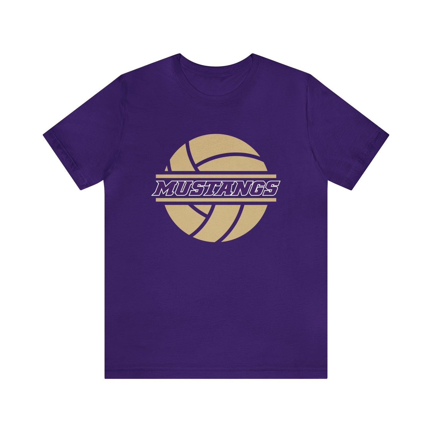 Mustangs Volleyball Ball Unisex Jersey Short Sleeve Tee VOLLEYBALL ELEM