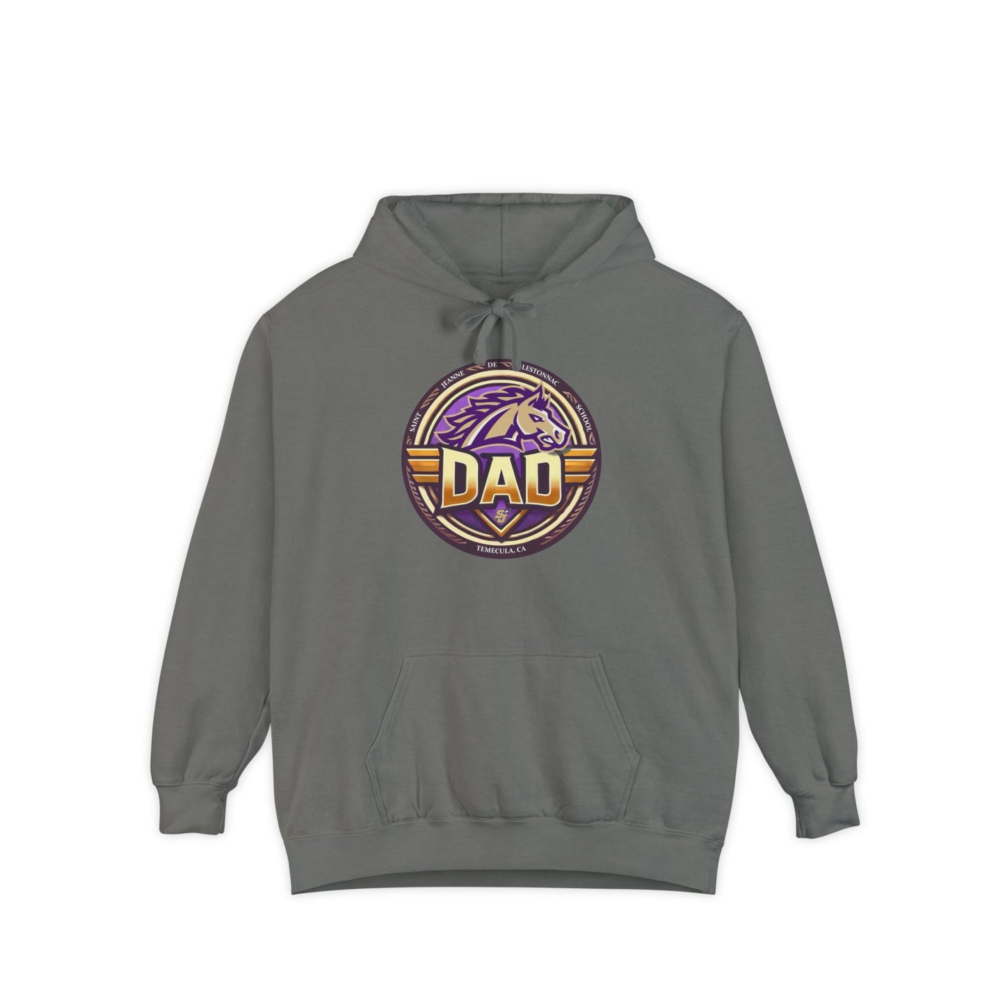 Mustang Dad Unisex Garment-Dyed Hoodie HSA