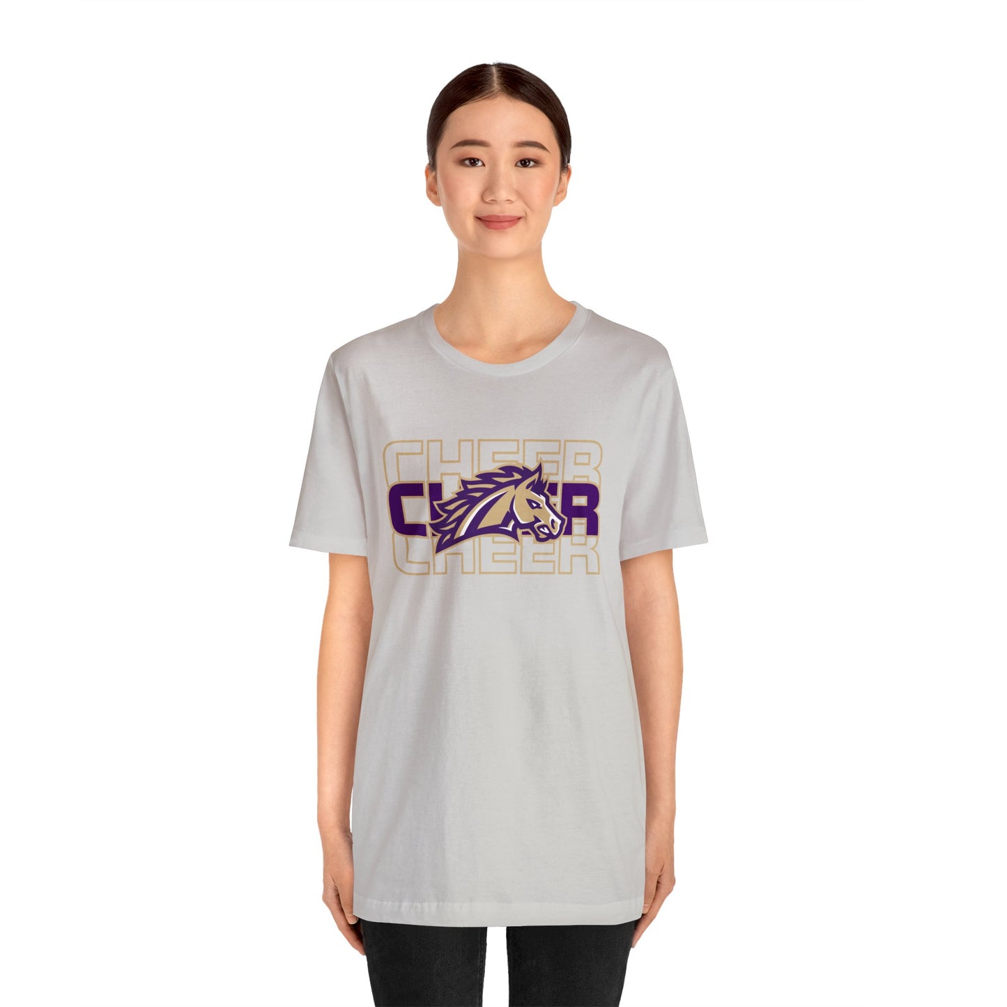 Cheer Repeat Unisex Jersey Short Sleeve Tee CHEER ELEM