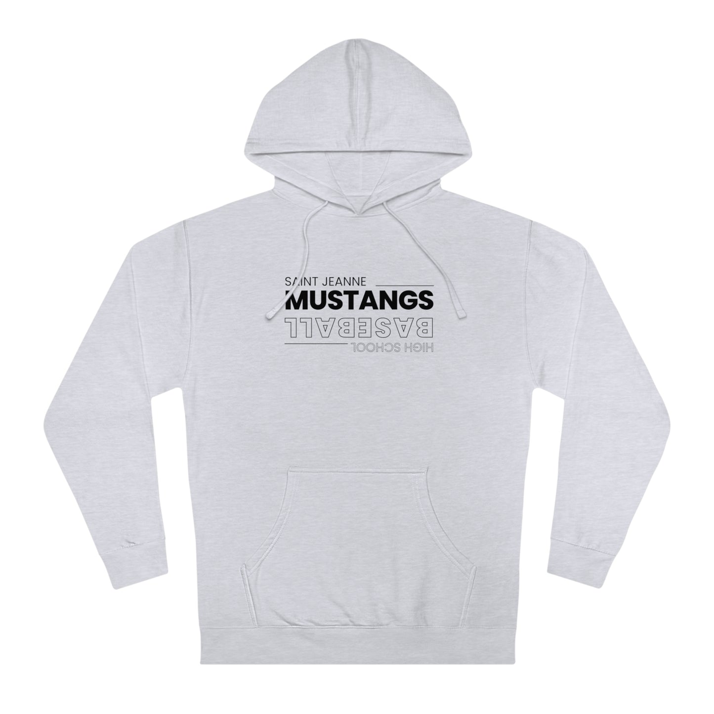 Baseball Mustangs Athletics Unisex Hooded Sweatshirt ATHLETICS