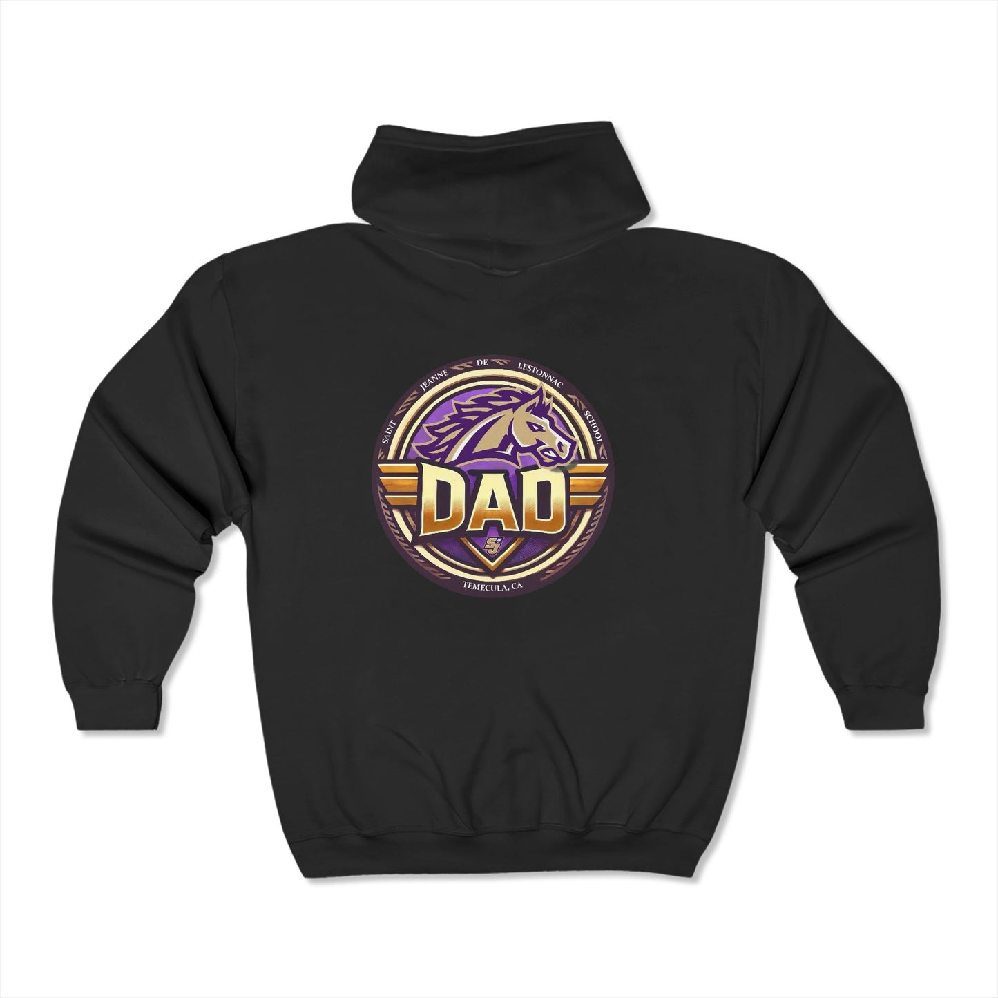 Mustang Dads Zip Up Sweatshirt HSA