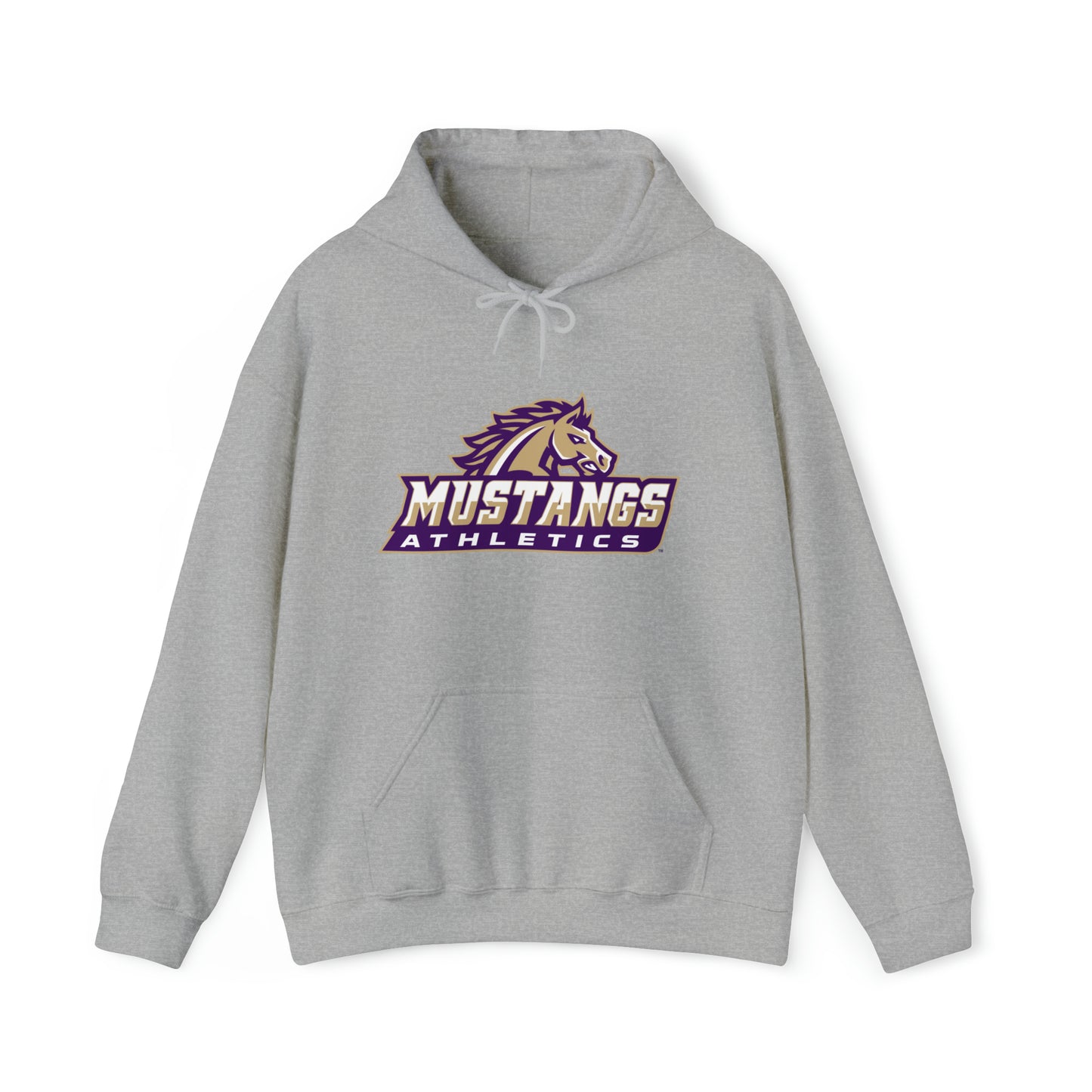 Mustangs Athletics Pullover Hoodie Unisex Heavy Blend Hooded Sweatshirt ATHLETICS